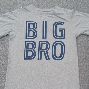 Gray 'Big Bro' Kids Shirt